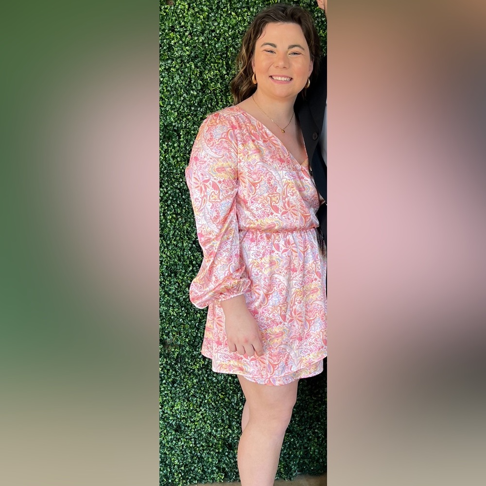 Peach Love Dress
